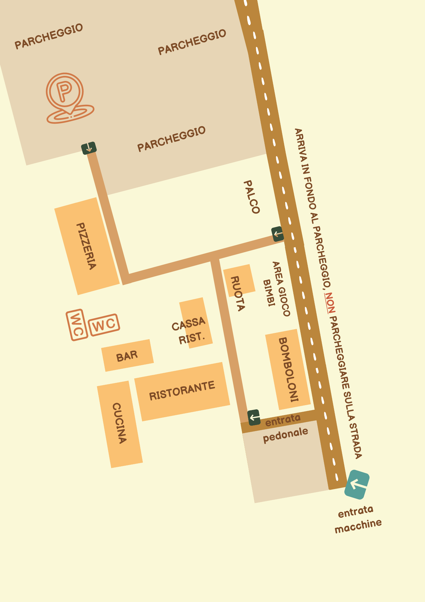 Parco Berlinguer - cartina della festa